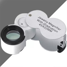 45X Ölçü Skalalı Mini Büyüteç |  ST-9583