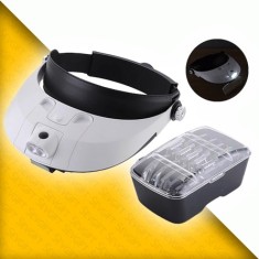 Led Işıklı Gözlük Kafa Büyüteci | MG81001-G 