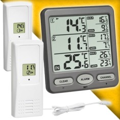 TFA 30.3062.10 'TRIO' Kablosuz İç ve Dış Ortam Sıcaklık Ölçer