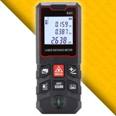 40 Metre Lazer Metre | Temel Seviye Lazer Mesafe Ölçer | Hobi ve Hafif İşler İçin