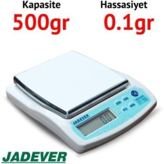 JKH 500 Dijital Hassas Terazi - Hassasiyet: 0.1 gr. Max: 500 gr.