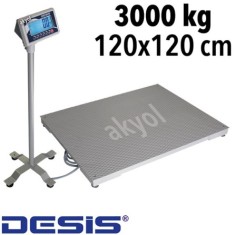 Desis BW 3 Ton Kapasiteli - 120x120 cm Platform