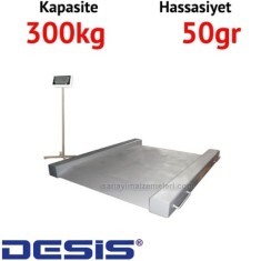 Desis Bw Diyaliz Baskülü - Hassasiyet: 50 gr. Max: 300 kg.