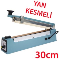 FS 300C 30CM Yan Kesmeli Poşet Yapıştırma Makinesi (Alüminyum Gövde)