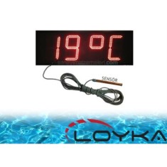 Loyka 15 CM - Büyük Ekranlı Havuz Suyu Sıcaklığı Ölçer