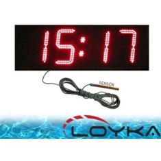 Loyka Dış Ortam Havuz Suyu Sıcaklık Ölçer '25CM Yazı Yüksekliği'