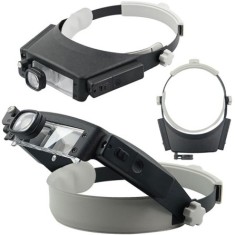 92007p Led Işıklı Kuyumcu Kafa Büyüteci