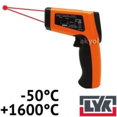 LYK DT8016H Çift Lazerli Kızılötesi Lazer Termometre 1600°C