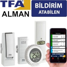 TFA WH3310 Havuz Sıcaklık ve Ortam Sıcaklık Nem Ölçer Set