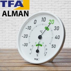 TFA 45.2045.02 Geniş Göstergeli Analog Sıcaklık Nem Ölçer