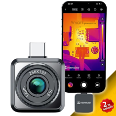 HIKMICRO Mini2 Plus V2 Mobil Termal Kamera | iOS Android Uyumlu | 256x192 IR Isı Ölçer