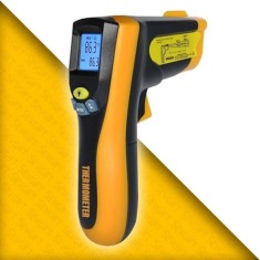 Kızılötesi Lazerli Termometre 380°C | Temassız Infrared Sıcaklık Ölçer  |  DARK II 