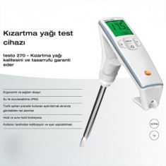 Testo 270 Kızartma Yağı Kalitesi Ölçüm Cihazı (Polar Madde Ölçer)