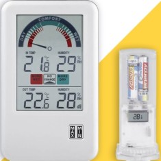 TFA 30.3045 ´BELAİR´ Wireless Sensörlü Isı ve Nem Ölçer