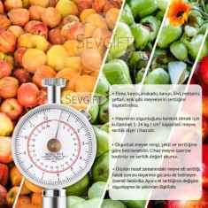Loyka GY-3 Meyve Sertliği Ölçer Penetrometre