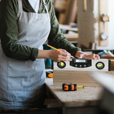 LYK 5416L-250 Dijital Su Terazisi (Lazerli) 25CM