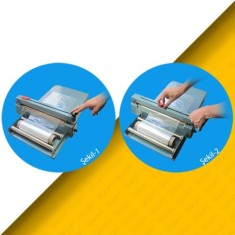 PFS 300BC 30C Medikal Tip Kesmeli Poşet Yapıştırma Makinası (Alüminyum Gövde)