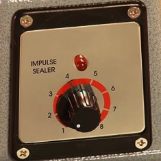 PFS 200C 20CM Orta Kesmeli Poşet Yapıştırma (Alüminyum Gövde)