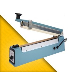 PFS 200C 20CM Yan Kesmeli Poşet Yapıştırma Makinesi (Alüminyum Gövde)