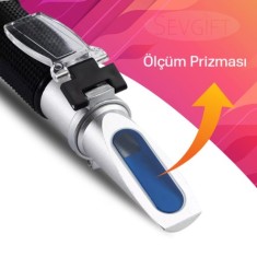 Antifriz ve Akü Sıvısı Ölçen Refraktometre | Dürbün Tip Brix Ölçer