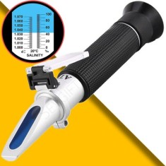 Tuzluluk ve Yoğunluk Ölçer Refraktometre | Dürbün tip Brix ölçer