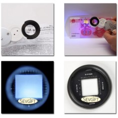 9583 Ölçü Skalalı Mini Büyüteç 45X