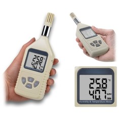 Benetech GM1360 Taşınabilir Sıcaklık ve Nem Ölçer