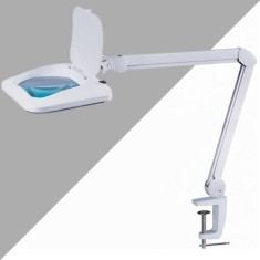 6020 Led Işıklı ´Köşeli Mercekli´ Masaüstü Büyüteç