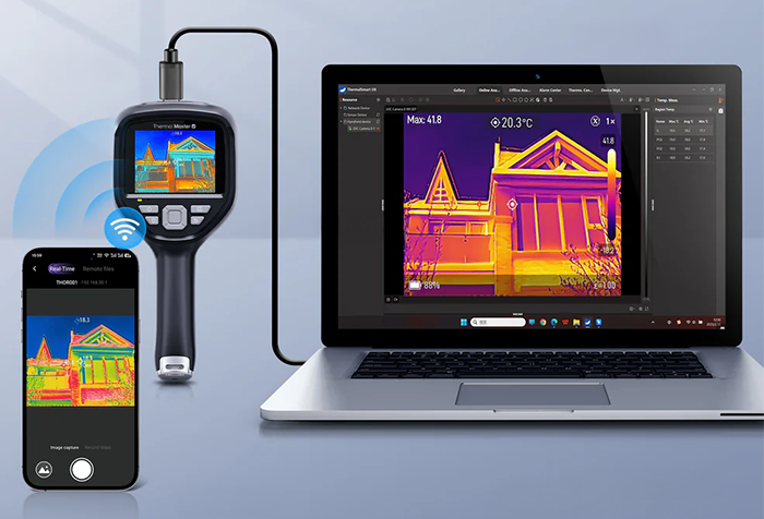 25Hz profesyonel termal kamera