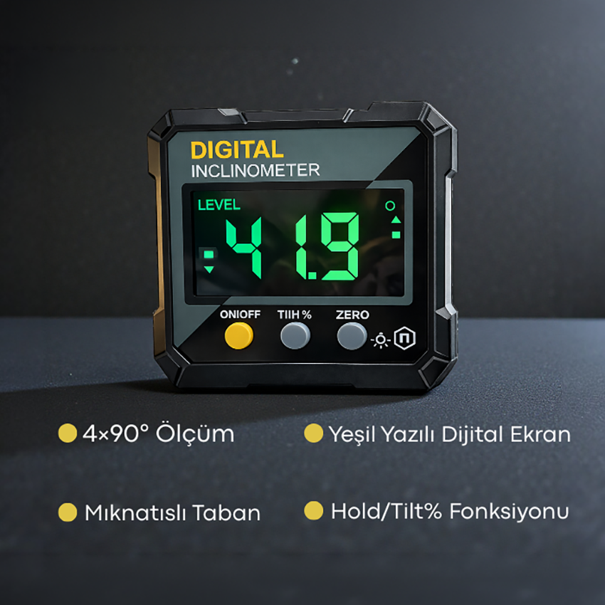 LYK 5315-90C Dijital Eğim Ölçer
